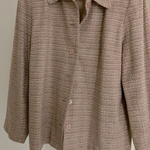 Alfred Dunner preowned tweed jacket